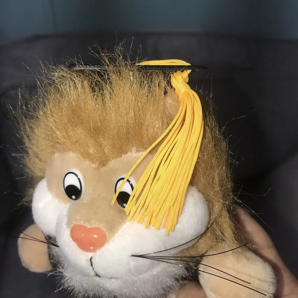 D.A.R.E. Graduation Daren Lion Plush Stuffed Animal Dare School Program‎ 7”